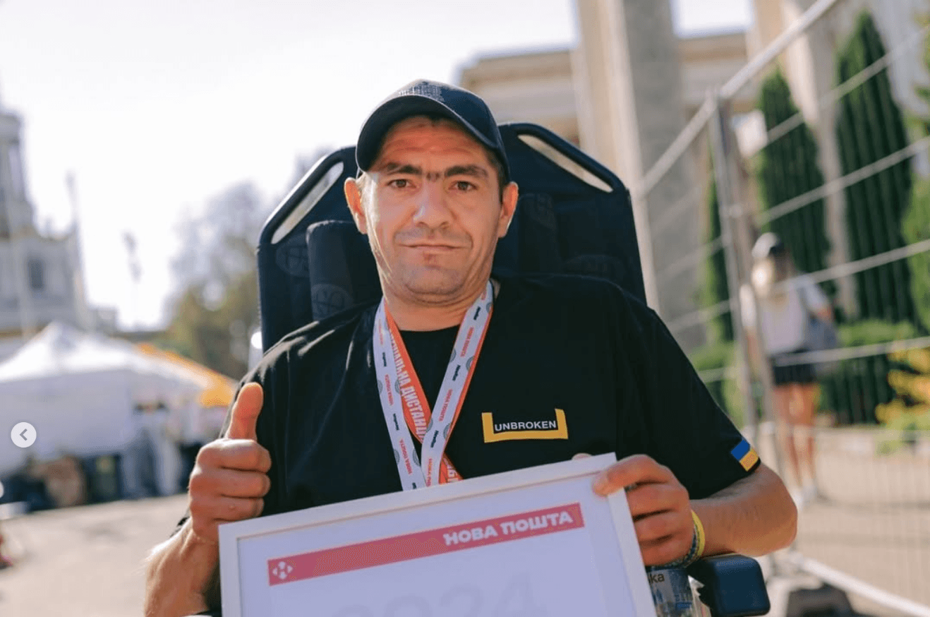 Cover image for UNBROKEN at First Nova Poshta Barrier-Free Marathon