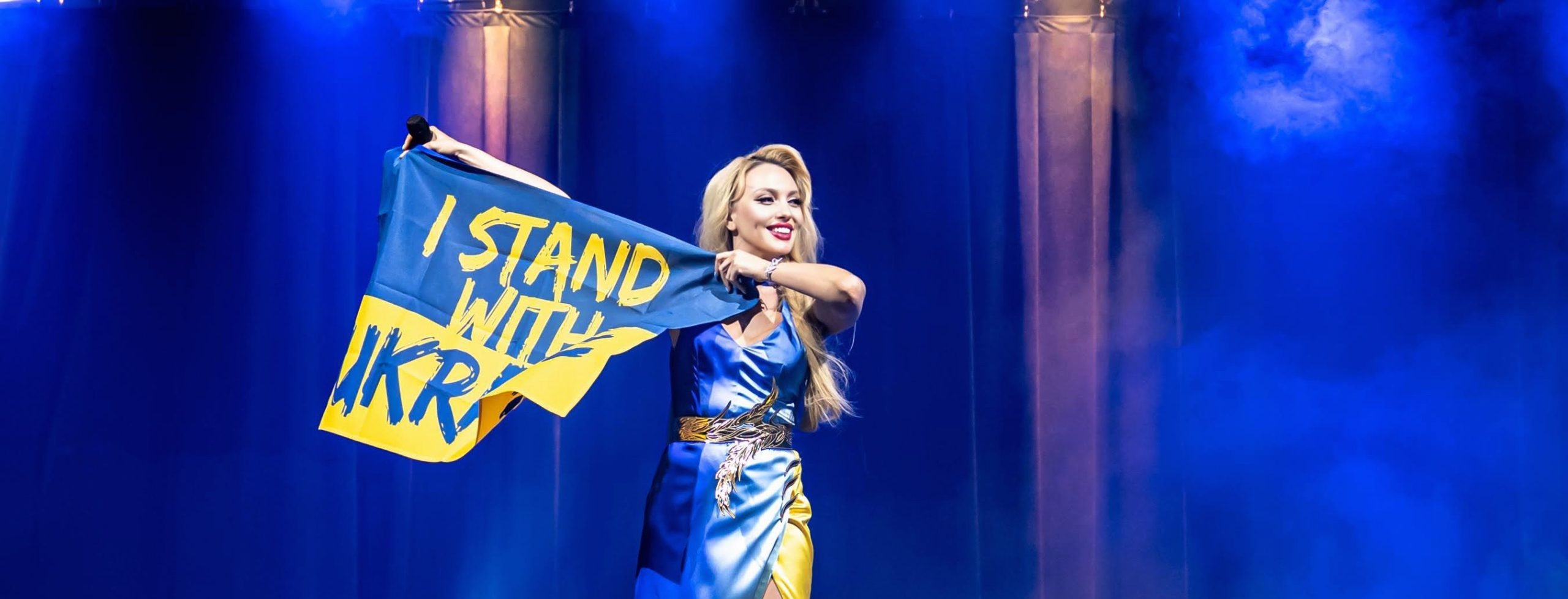 Cover image for AMBASSADOR OF THE UNBROKEN PROJECT OLYA POLYAKOVA: ABOUT SUPPORTING THE PROJECT, LEAVING UKRAINE, PARTICIPATING IN THE GEORGIAN SHOW “DANCING WITH THE STARS“