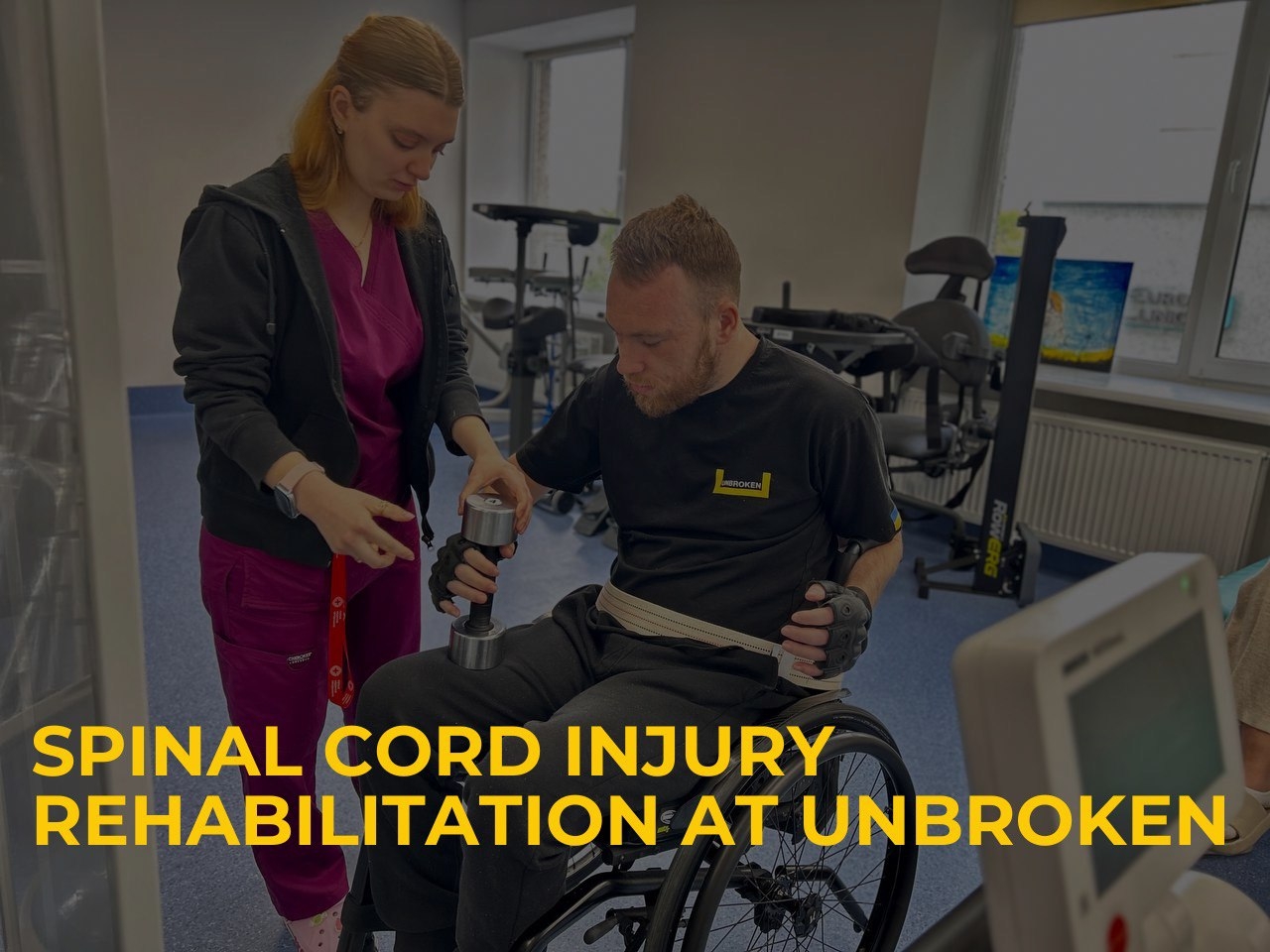 Cover image for CREATING A SPACE WHERE PEOPLE LEARN TO LIVE AGAIN AFTER SPINAL CORD INJURY